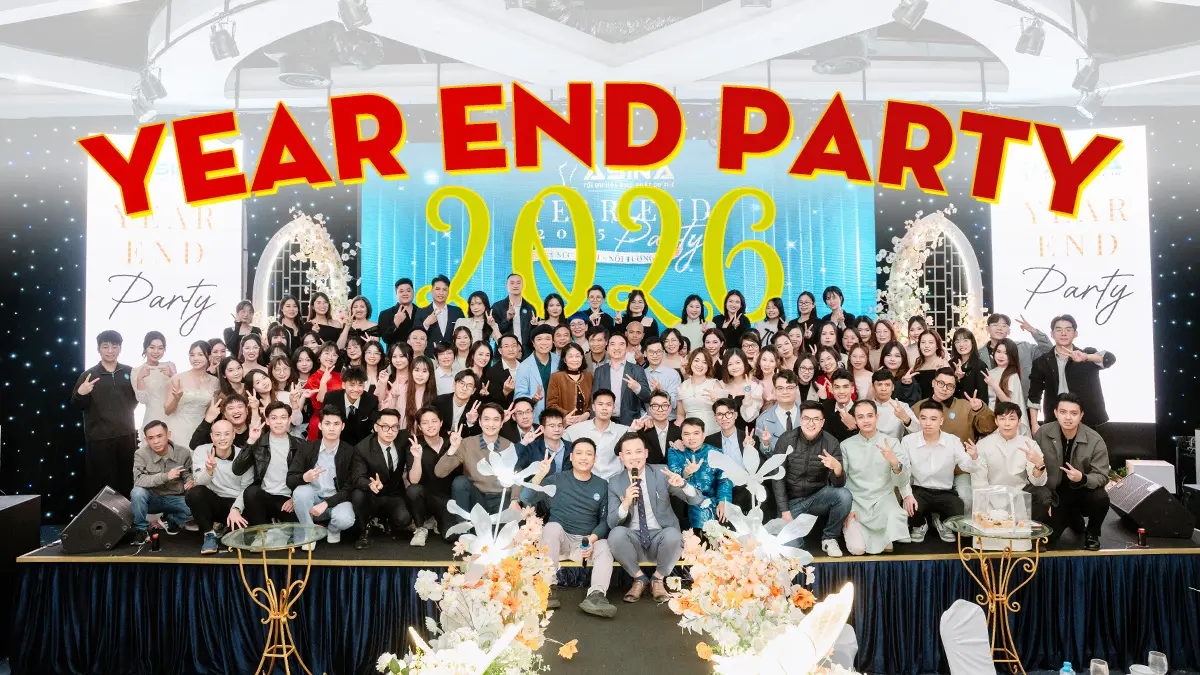ASINA Year End Party 2025: Kết Sức Mạnh – Nối Tương Lai